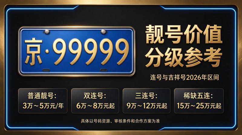 2026年北京车牌指标展示